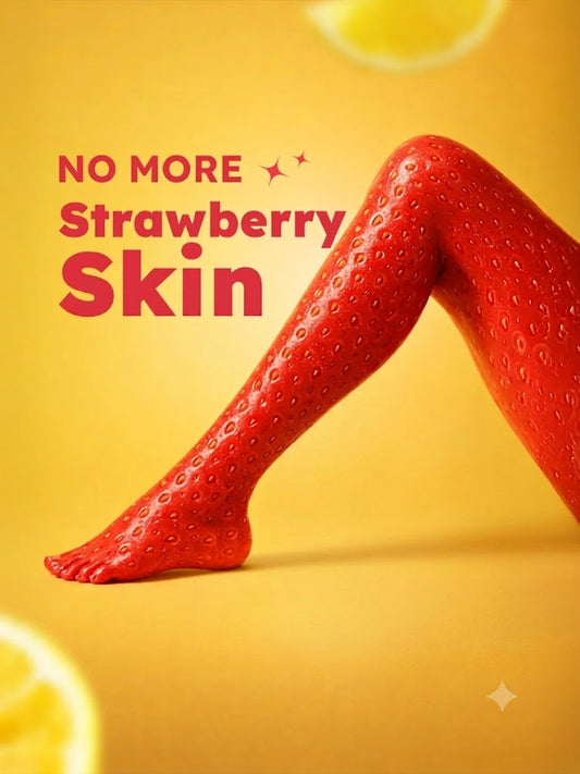 Red Strawberry leg skin  created by AI