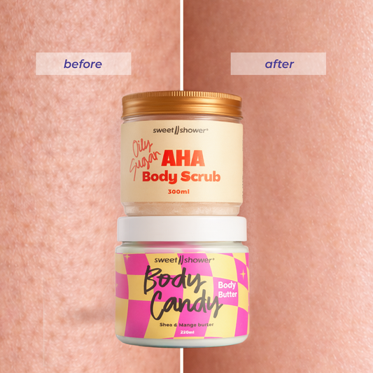 Exfoliate. Moisturize Set